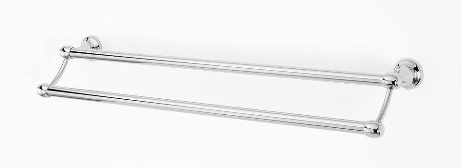 Alno A6625-24-PC: 24" cc Royale Double Towel Bar - Polished Chrome