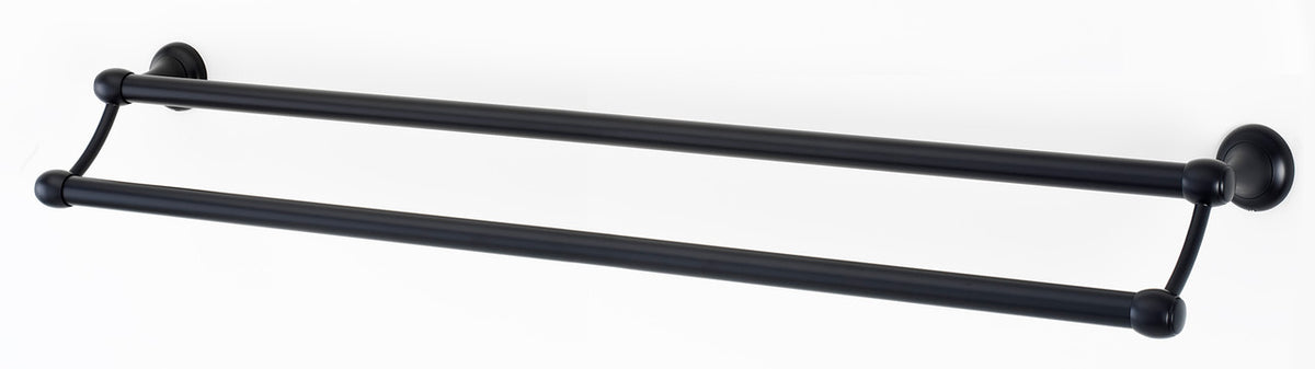 Alno A6625-30-BRZ: 30" cc Royale Double Towel Bar - Bronze