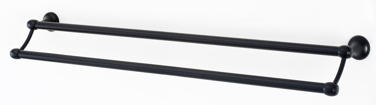 Alno A6625-30-BRZ: 30" cc Royale Double Towel Bar - Bronze