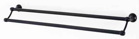 Alno A6625-30-BRZ: 30" cc Royale Double Towel Bar - Bronze
