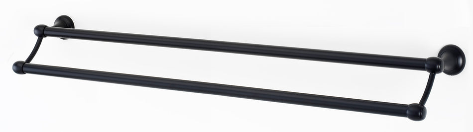 Alno A6625-30-BRZ: 30" cc Royale Double Towel Bar - Bronze