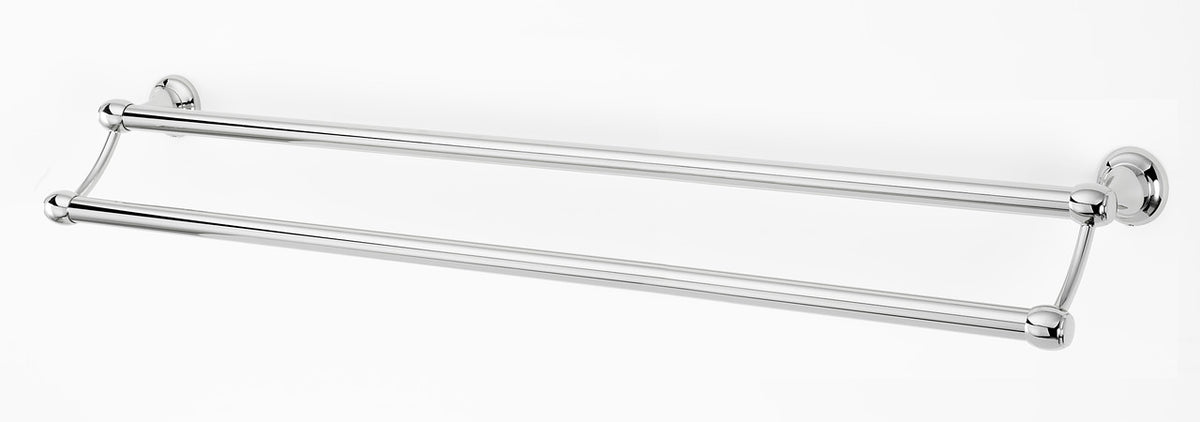 Alno A6625-30-PC: 30" cc Royale Double Towel Bar - Polished Chrome