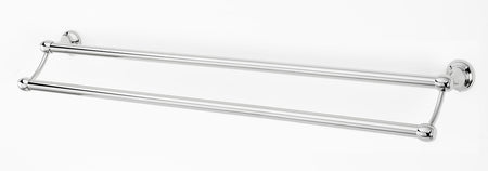 Alno A6625-30-PC: 30" cc Royale Double Towel Bar - Polished Chrome