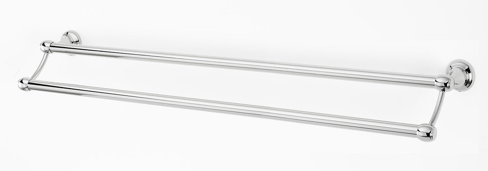 Alno A6625-30-PC: 30" cc Royale Double Towel Bar - Polished Chrome