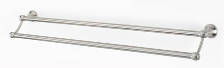 Alno A6625-30-SN: 30" cc Royale Double Towel Bar - Satin Nickel