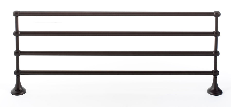 Alno A6626-24-CHBRZ: 24" cc Royale Towel Rack - Chocolate Bronze