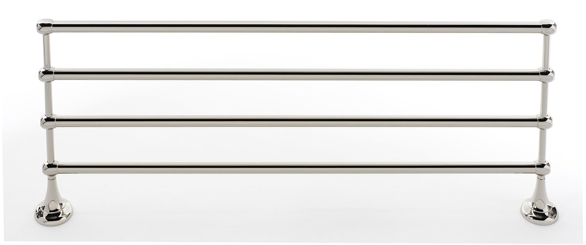 Alno A6626-24-PN: 24" cc Royale Towel Rack - Polished Nickel