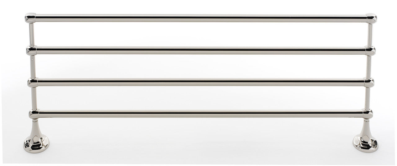 Alno A6626-24-PN: 24" cc Royale Towel Rack - Polished Nickel