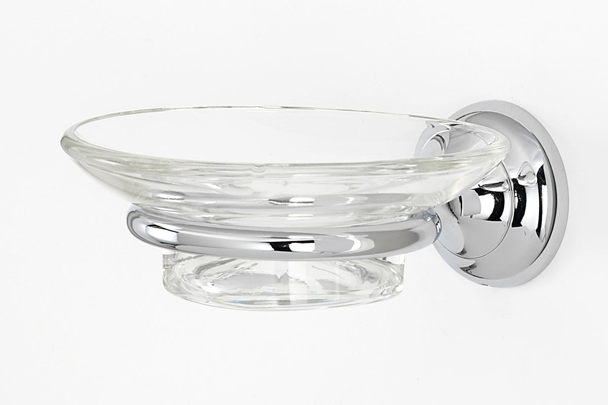 Alno A6630-PC: Royale Soap Holder w/Dish - Polished Chrome