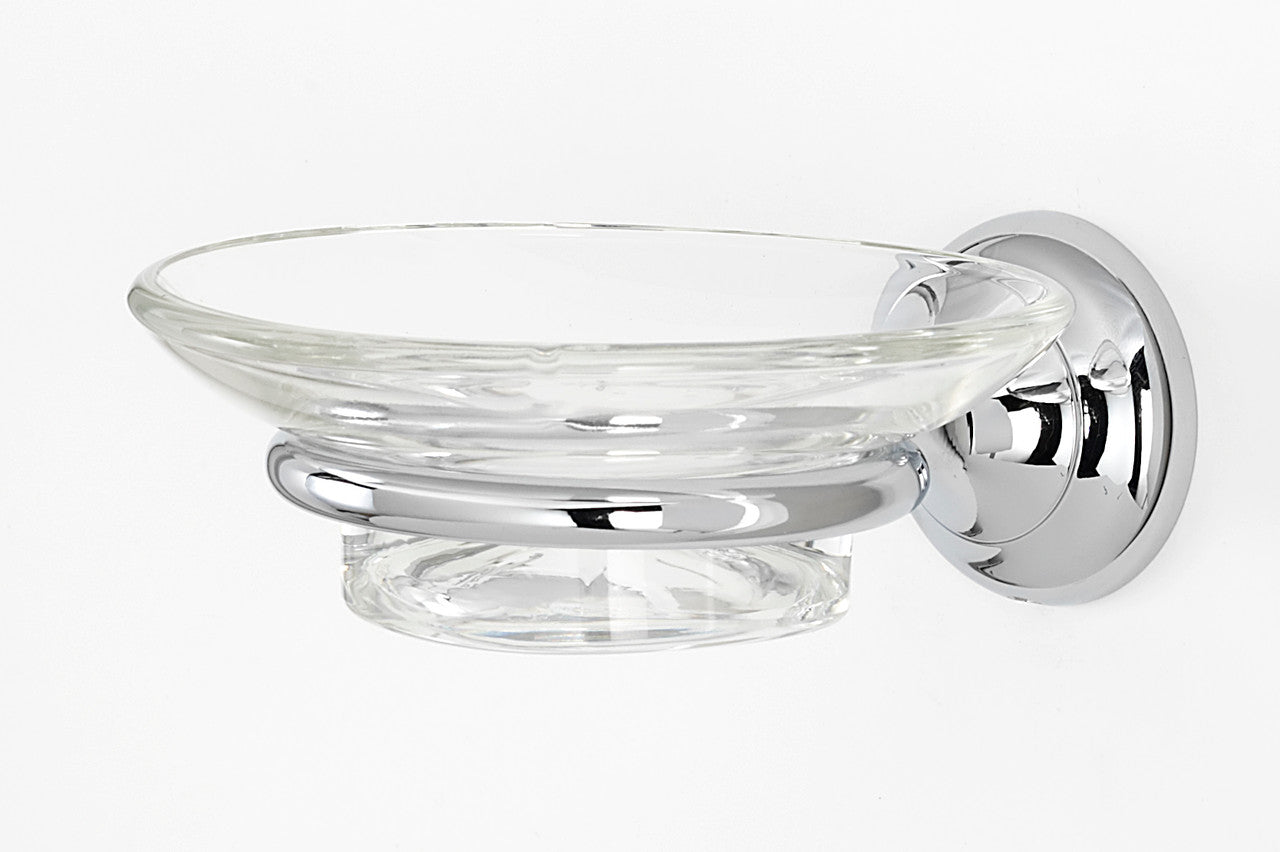 Alno A6630-PC: Royale Soap Holder w/Dish - Polished Chrome