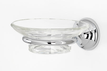 Alno A6630-PC: Royale Soap Holder w/Dish - Polished Chrome