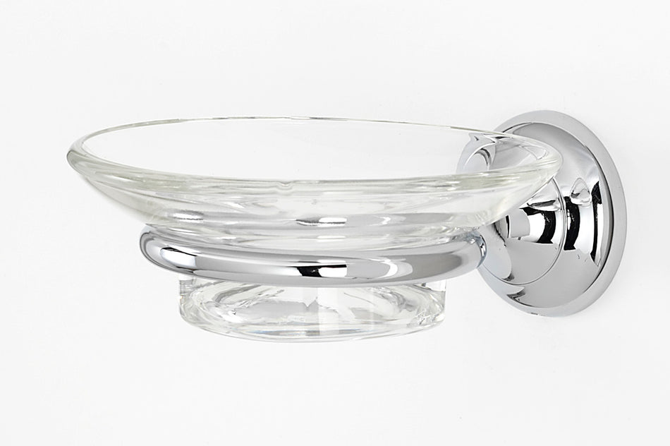 Alno A6630-PC: Royale Soap Holder w/Dish - Polished Chrome