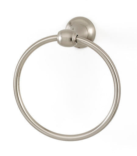 Alno A6640-SN: Royale Towel Ring - Satin Nickel