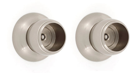 Alno A6646-SN: Royale Shower Rod Mounting Brackets (pair) - Satin Nickel