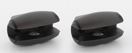 Alno A6650-CHBRZ: Royale Shelf Mounting Brackets (pair) - Chocolate Bronze