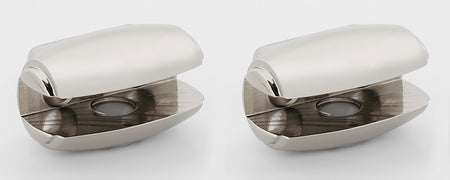 Alno A6650-PN: Royale Shelf Mounting Brackets (pair) - Polished Nickel