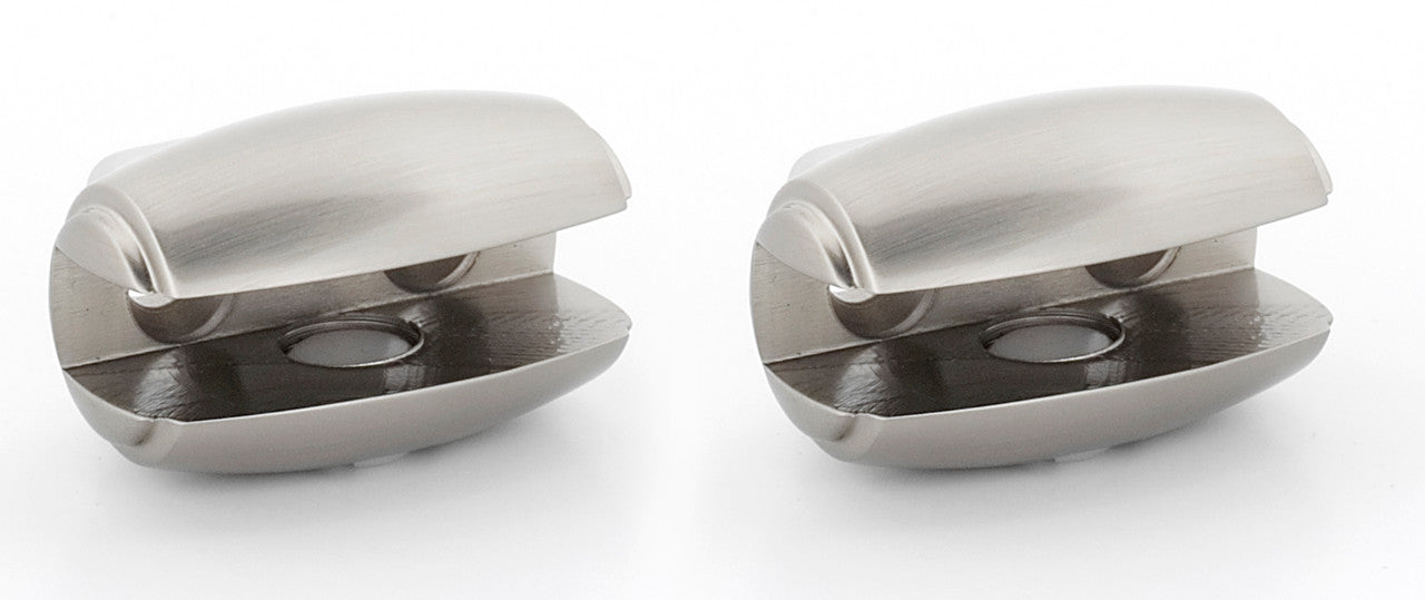 Alno A6650-SN: Royale Shelf Mounting Brackets (pair) - Satin Nickel