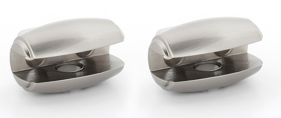 Alno A6650-SN: Royale Shelf Mounting Brackets (pair) - Satin Nickel