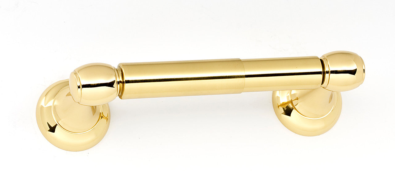 Alno A6660-PB/NL: Royale Tissue Holder - Unlacquered Brass
