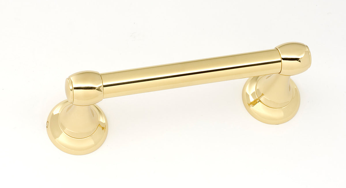 Alno A6662-PB/NL: Royale Swing Tissue Holder - Unlacquered Brass