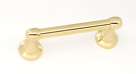 Alno A6662-PB/NL: Royale Swing Tissue Holder - Unlacquered Brass