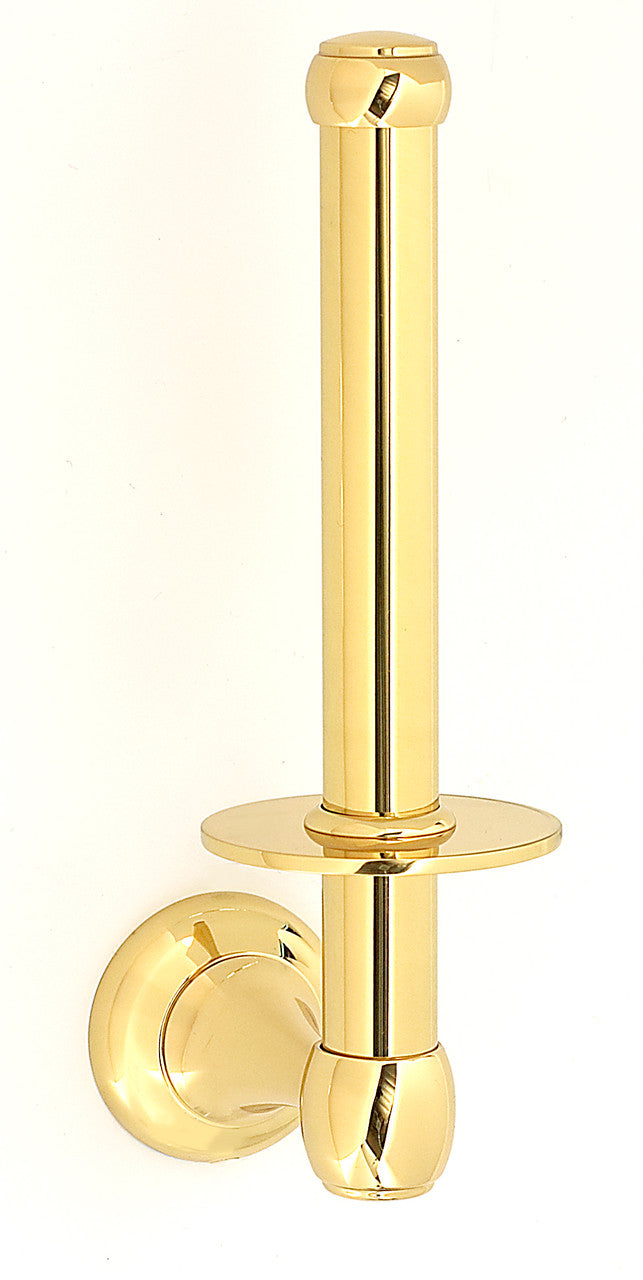 Alno A6667-PB/NL: Royale Reserve Tissue Holder - Unlacquered Brass