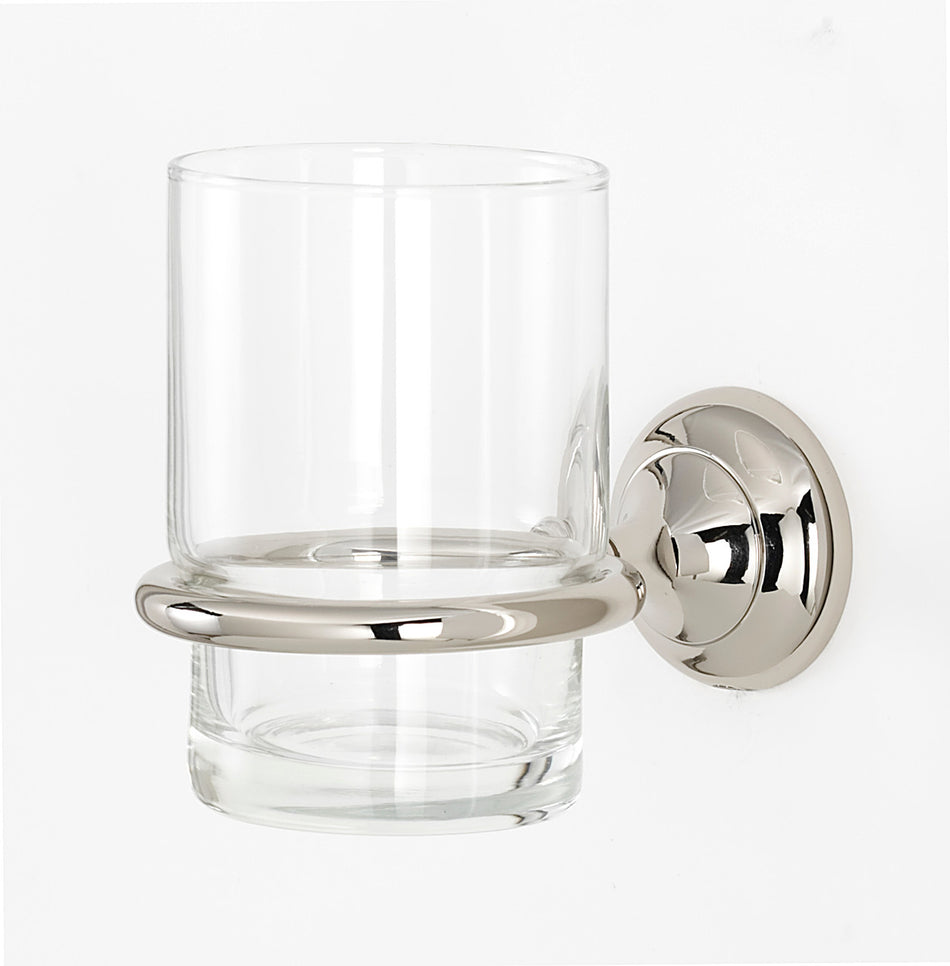 Alno A6670-PN: Royale Tumbler Holder w/Tumbler - Polished Nickel