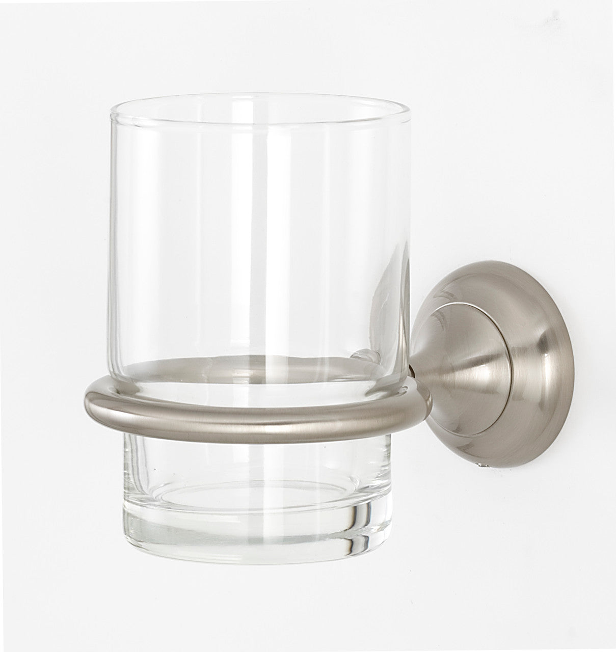 Alno A6670-SN: Royale Tumbler Holder w/Tumbler - Satin Nickel
