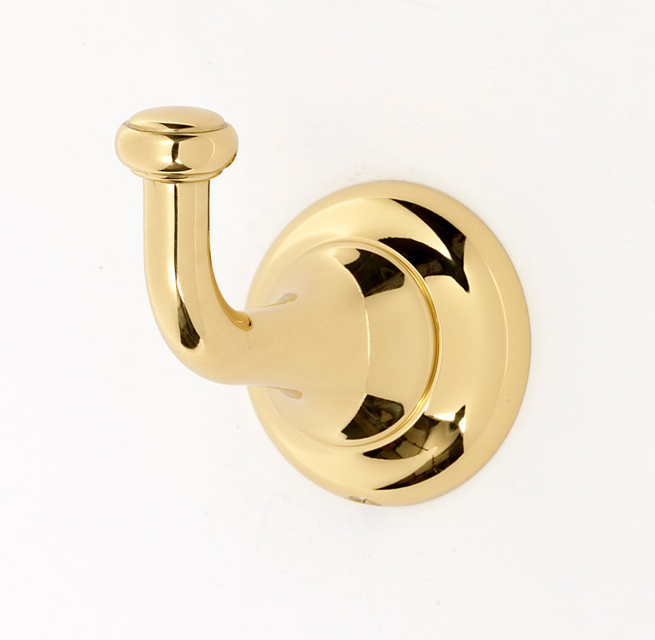 Alno A6680-PB: Royale Robe Hook - Polished Brass