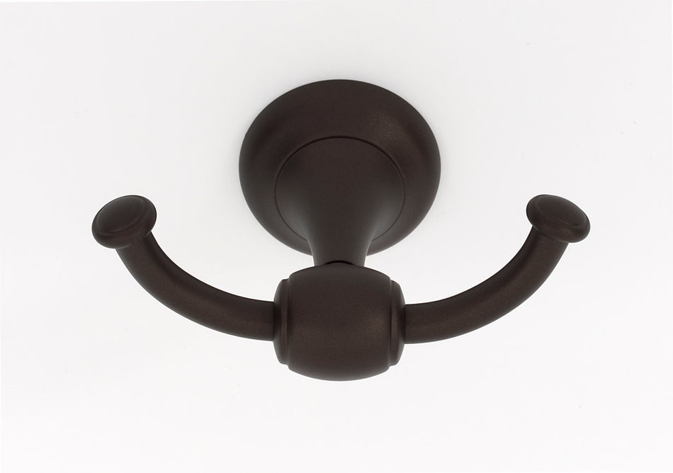Alno A6684-CHBRZ: Royale Double Robe Hook - Chocolate Bronze