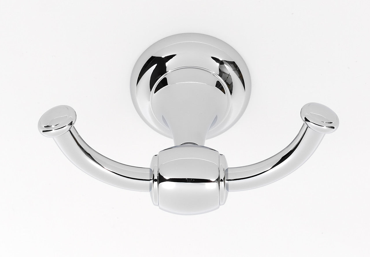 Alno A6684-PC: Royale Double Robe Hook - Polished Chrome
