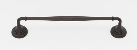 Alno A6720-12-CHBRZ: 12" cc Charlie's Collection Towel Bar - Chocolate Bronze