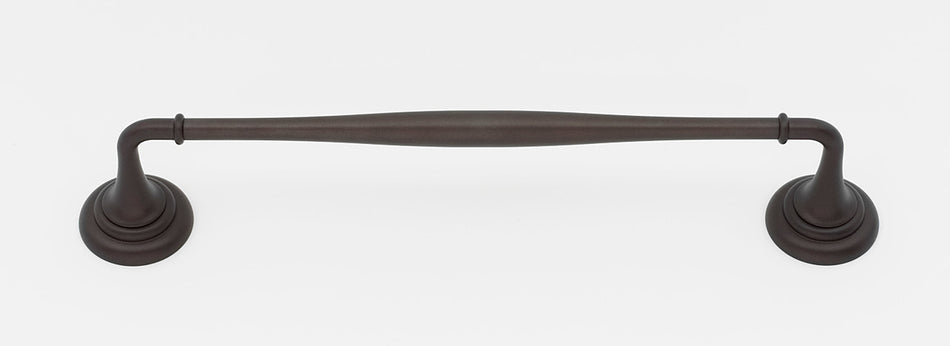 Alno A6720-12-CHBRZ: 12" cc Charlie's Collection Towel Bar - Chocolate Bronze