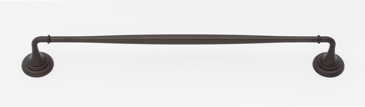 Alno A6720-18-CHBRZ: 18" cc Charlie's Collection Towel Bar - Chocolate Bronze