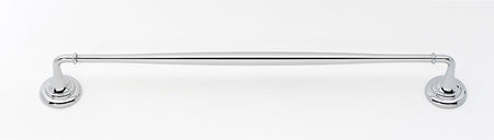 Alno A6720-18-PC: 18" cc Charlie's Collection Towel Bar - Polished Chrome