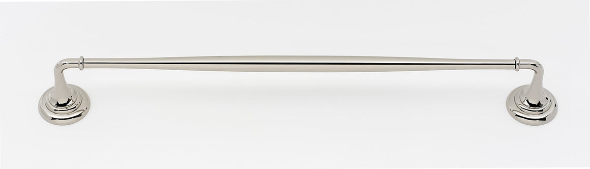 Alno A6720-18-PN: 18" cc Charlie's Collection Towel Bar - Polished Nickel