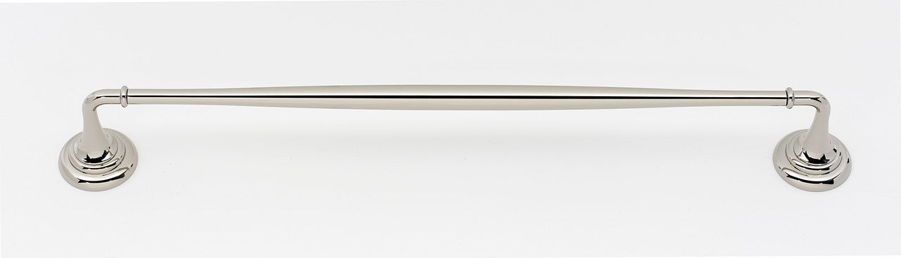 Alno A6720-18-PN: 18" cc Charlie's Collection Towel Bar - Polished Nickel