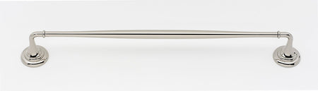 Alno A6720-18-PN: 18" cc Charlie's Collection Towel Bar - Polished Nickel