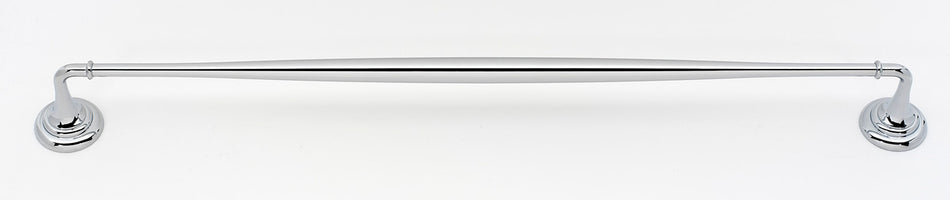 Alno A6720-24-PC: 24" cc Charlie's Collection Towel Bar - Polished Chrome