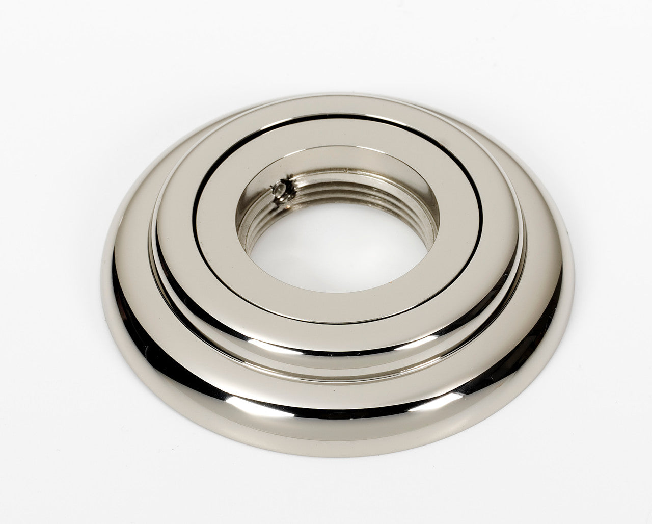 Alno A6724-PN: Charlie's Collection Grab Bar Mounting Brackets (pair) - Polished Nickel