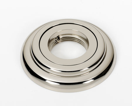 Alno A6724-PN: Charlie's Collection Grab Bar Mounting Brackets (pair) - Polished Nickel