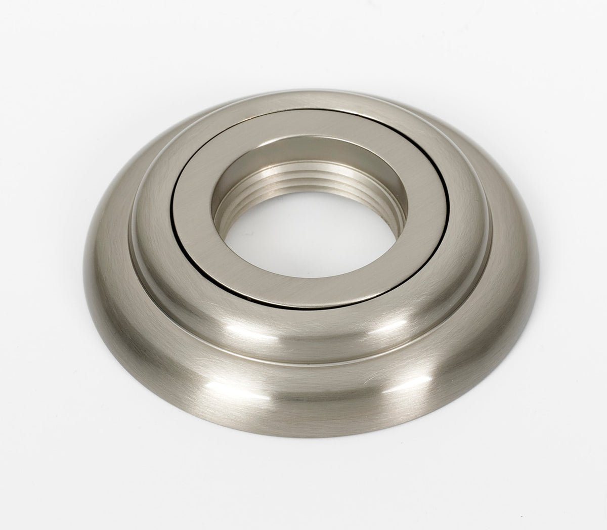 Alno A6724-SN: Charlie's Collection Grab Bar Mounting Brackets (pair) - Satin Nickel