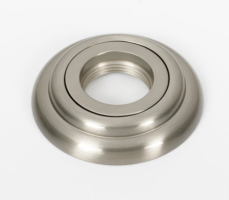 Alno A6724-SN: Charlie's Collection Grab Bar Mounting Brackets (pair) - Satin Nickel