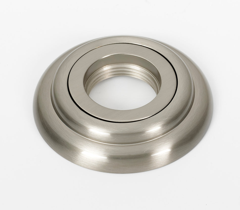 Alno A6724-SN: Charlie's Collection Grab Bar Mounting Brackets (pair) - Satin Nickel