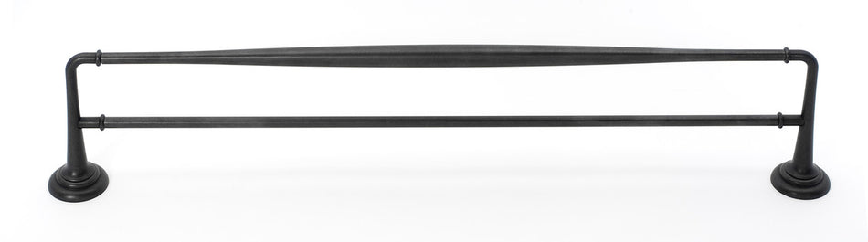 Alno A6725-24-BARC: 24" cc Charlie's Collection Double Towel Bar - Barcelona