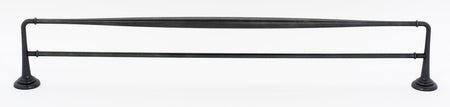 Alno A6725-30-BARC: 30" cc Charlie's Collection Double Towel Bar - Barcelona