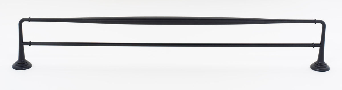 Alno A6725-30-BRZ: 30" cc Charlie's Collection Double Towel Bar - Bronze