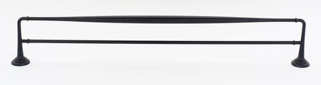 Alno A6725-30-BRZ: 30" cc Charlie's Collection Double Towel Bar - Bronze