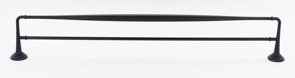 Alno A6725-30-BRZ: 30" cc Charlie's Collection Double Towel Bar - Bronze