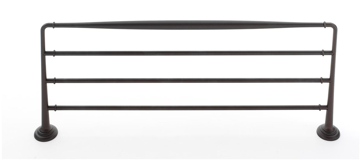 Alno A6726-24-CHBRZ: 24" cc Charlie's Collection Towel Rack - Chocolate Bronze